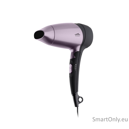 ETA Hair Dryer ETA632090000 Rosalia 1200 W, Number of temperature settings 3, Black/Purple ETA Hair Dryer ETA632090000 Rosalia 1200 W, Number of temperature settings 3, Black/Purple