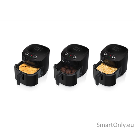 ETA Hot air fryer ETA216890000 Fritta Power 1800 W Capacity 7.2 L Hot air technology Black 2 ETA Hot air fryer ETA216890000 Fritta Power 1800 W Capacity 7.2 L Hot air technology Black 2