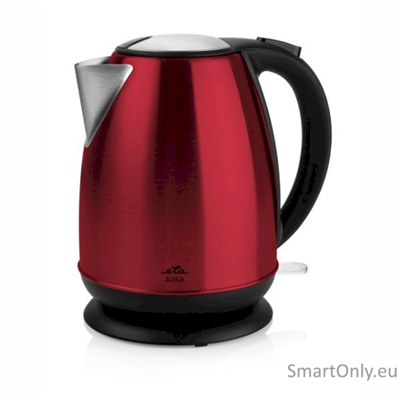 ETA Kettle 359090010 Standard 2200 W 1.7 L Stainless steel 360° rotational base Red ETA Kettle 359090010 Standard 2200 W 1.7 L Stainless steel 360° rotational base Red