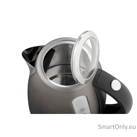 ETA Kettle ELA ETA859890040 Standard 2100 W 1.7 L Stainless steel 360° rotational base Grey 2