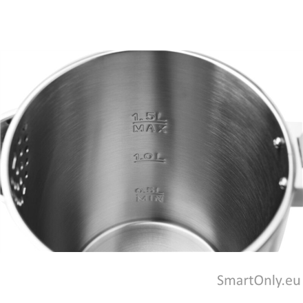 ETA | Kettle | ETA559590000 Emma | Electric | 2200 W | 1.5 L | Stainless steel | 360° rotational base | Black 3