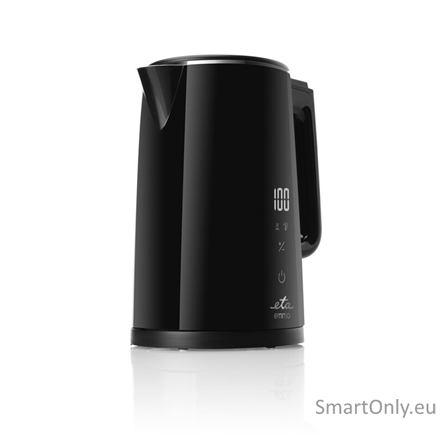ETA | Kettle | ETA559590000 Emma | Electric | 2200 W | 1.5 L | Stainless steel | 360° rotational base | Black