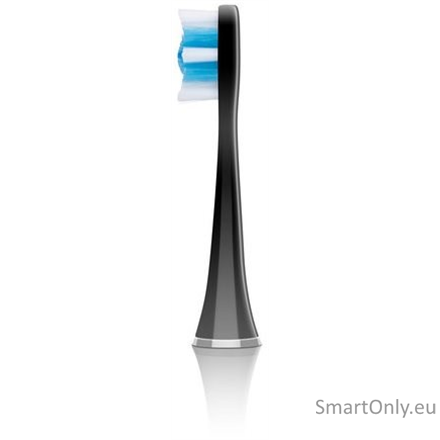 ETA Toothbrush replacement SoftClean ETA070790600  Heads, For adults, Number of brush heads included 2, Black 2