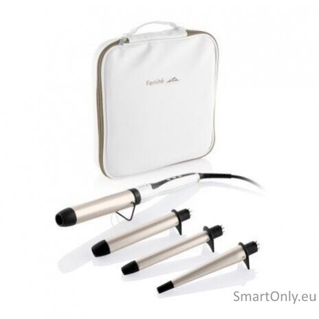 ETA Fenité Curling Iron ETA832790000 Ceramic heating system, Temperature (max) 210 °C, Number of heating levels 9, 56 W, White