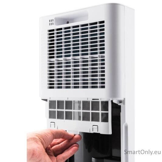 ETA | Dehumidifier | Dryner 3630 90000 | Power 200 W | Suitable for rooms up to 60 m² | Water tank capacity 2 L | White 6 ETA | Dehumidifier | Dryner 3630 90000 | Power 200 W | Suitable for rooms up to 60 m² | Water tank capacity 2 L | White 6