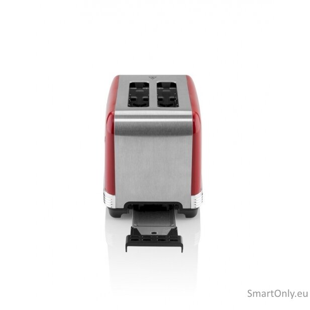 ETA Storio Toaster ETA916690030 Power 930 W Housing material Stainless steel Red 3 ETA Storio Toaster ETA916690030 Power 930 W Housing material Stainless steel Red 3