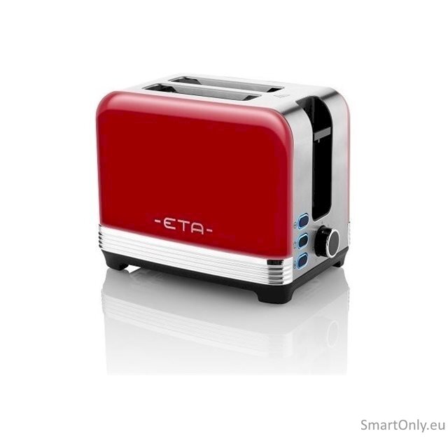 ETA Storio Toaster ETA916690030 Power 930 W Housing material Stainless steel Red 6 ETA Storio Toaster ETA916690030 Power 930 W Housing material Stainless steel Red 6