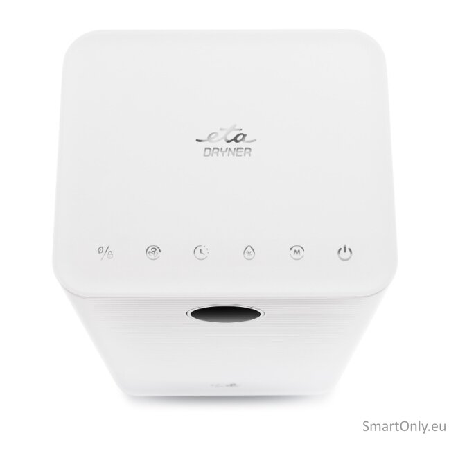 ETA | Dehumidifier | Dryner 3630 90000 | Power 200 W | Suitable for rooms up to 60 m² | Water tank capacity 2 L | White 3 ETA | Dehumidifier | Dryner 3630 90000 | Power 200 W | Suitable for rooms up to 60 m² | Water tank capacity 2 L | White 3