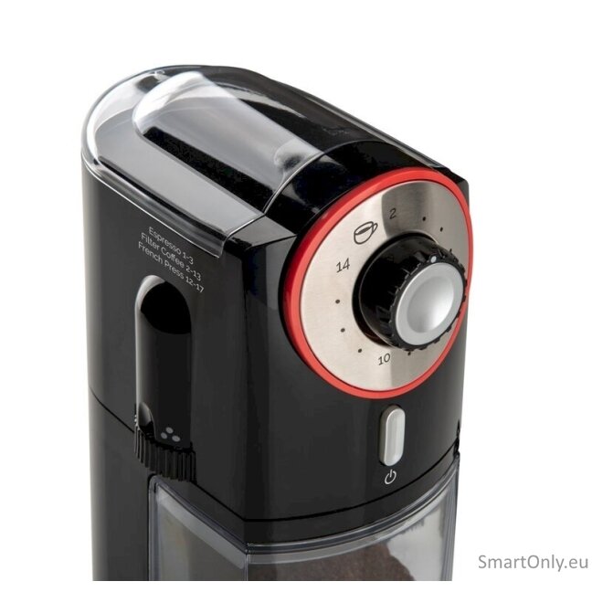 ETA | Grinder | Perfetto ETA006890000 | 100 W | Coffee beans capacity 200 g | Lid safety switch | Number of cups Up to 14 pc(s) | Black 2