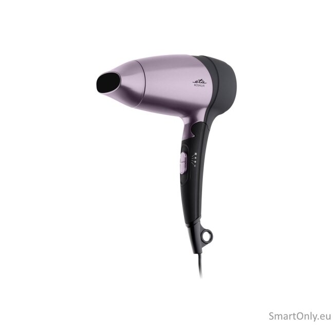ETA Hair Dryer ETA632090000 Rosalia 1200 W, Number of temperature settings 3, Black/Purple 3 ETA Hair Dryer ETA632090000 Rosalia 1200 W, Number of temperature settings 3, Black/Purple 3
