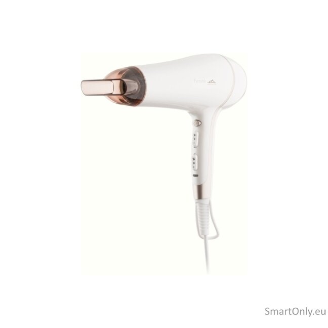 ETA Hair Dryer Fenite ETA732090000 2400 W, Number of temperature settings 3, Ionic function, Diffuser nozzle, White 4 ETA Hair Dryer Fenite ETA732090000 2400 W, Number of temperature settings 3, Ionic function, Diffuser nozzle, White 4