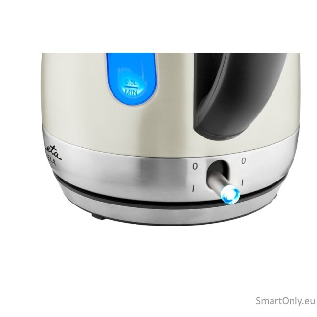 ETA | Kettle | ELA ETA859890070 | Standard | 2100 W | 1.7 L | Stainless steel | 360° rotational base | Cream 2