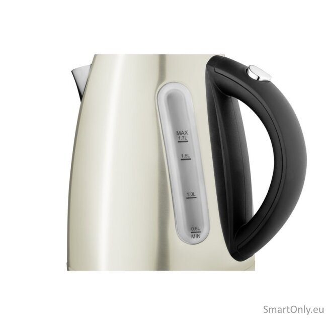 ETA | Kettle | ELA ETA859890070 | Standard | 2100 W | 1.7 L | Stainless steel | 360° rotational base | Cream 3 ETA | Kettle | ELA ETA859890070 | Standard | 2100 W | 1.7 L | Stainless steel | 360° rotational base | Cream 3