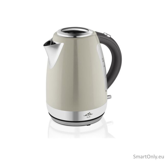 ETA | Kettle | ELA ETA859890070 | Standard | 2100 W | 1.7 L | Stainless steel | 360° rotational base | Cream 5 ETA | Kettle | ELA ETA859890070 | Standard | 2100 W | 1.7 L | Stainless steel | 360° rotational base | Cream 5