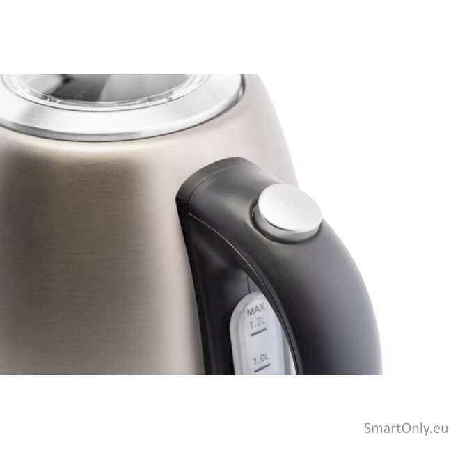 ETA Kettle Ela mini ETA859990040 Standard 2100 W 1.2 L Stainless steel 360° rotational base Grey 2 ETA Kettle Ela mini ETA859990040 Standard 2100 W 1.2 L Stainless steel 360° rotational base Grey 2