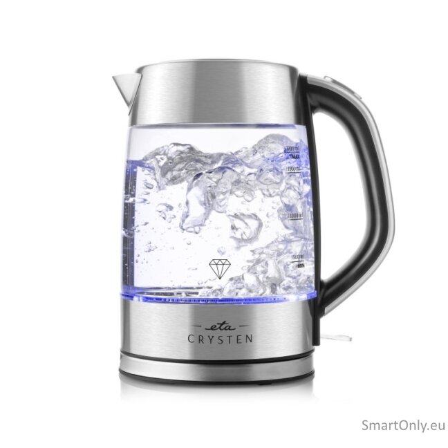 ETA Kettle | ETA415490000 Crysten | Electric | 2100 W | 1.7 L | Glass | 360° rotational base | Glass 1