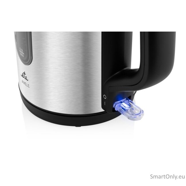ETA Kettle | ETA959990000 Amelie | Electric | 2200 W | 1.7 L | Stainless Steel | 360° rotational base | Stainless Steel 4 ETA Kettle | ETA959990000 Amelie | Electric | 2200 W | 1.7 L | Stainless Steel | 360° rotational base | Stainless Steel 4
