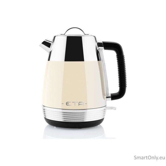 ETA | Storio Kettle | ETA918690040 | Standard | 2150 W | 1.7 L | Stainless steel | 360° rotational base | Beige 7 ETA | Storio Kettle | ETA918690040 | Standard | 2150 W | 1.7 L | Stainless steel | 360° rotational base | Beige 7