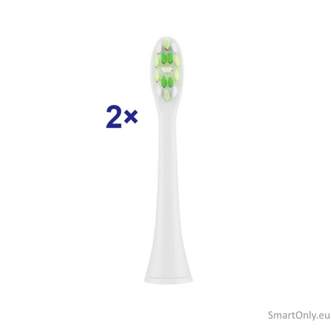 ETA Toothbrush replacement  WhiteClean ETA070790400 Heads, For adults, Number of brush heads included 2, White