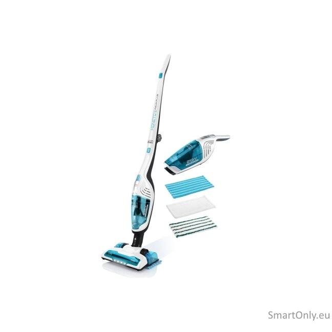 ETA Vacuum Cleaner ETA645390000 Moneto II Aqua Plus Cordless operating Handstick 3in1 Washing function 21.6 V N/A W Operating time (max) 50 min White/Blue ETA Vacuum Cleaner ETA645390000 Moneto II Aqua Plus Cordless operating Handstick 3in1 Washing function 21.6 V N/A W Operating time (max) 50 min White/Blue