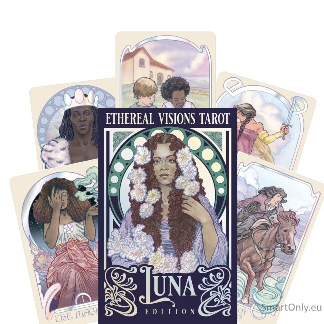 Ethereal Visions Tarot: Luna Edition Taro kortos US Games Systems Ethereal Visions Tarot: Luna Edition Taro kortos US Games Systems