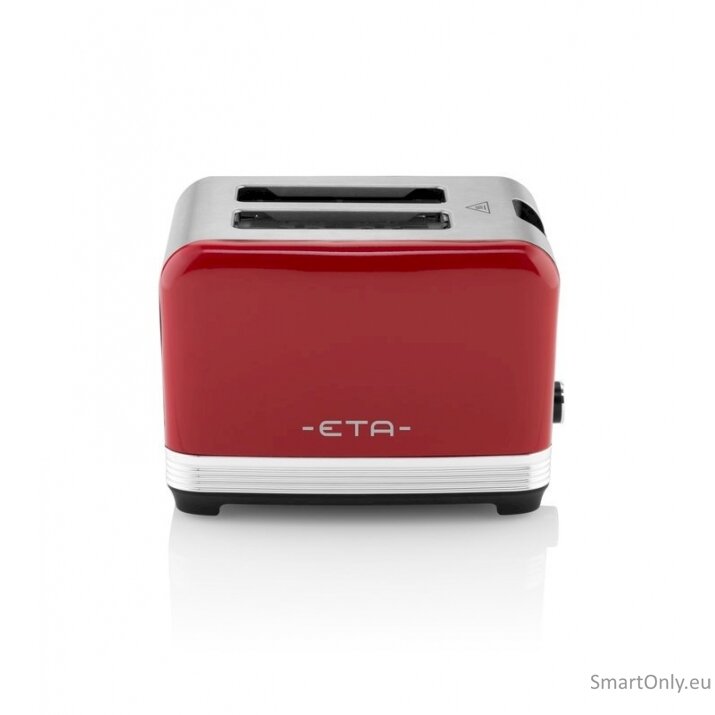 ETA Storio Toaster ETA916690030 Power 930 W Housing material Stainless steel Red ETA Storio Toaster ETA916690030 Power 930 W Housing material Stainless steel Red