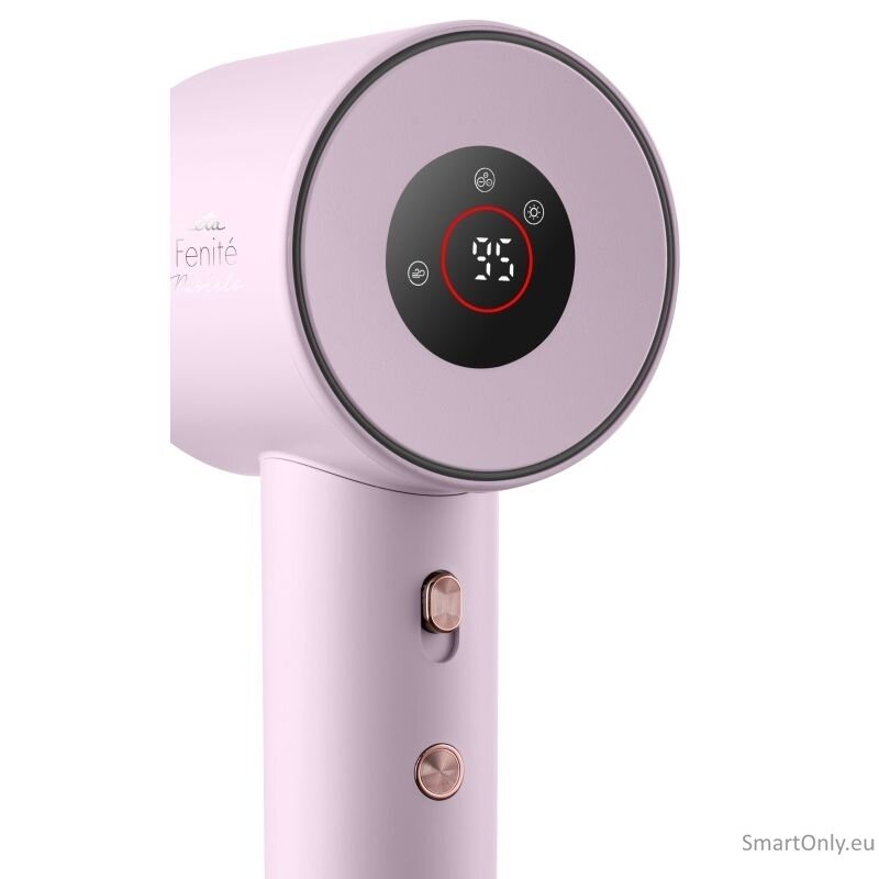 ETA Hair dryer | Fenité Pastels ETA831990000 | 1600 W | Number of temperature settings 3 | Ionic function | Light Pink | Diffuser nozzle 1 ETA Hair dryer | Fenité Pastels ETA831990000 | 1600 W | Number of temperature settings 3 | Ionic function | Light Pink | Diffuser nozzle 1