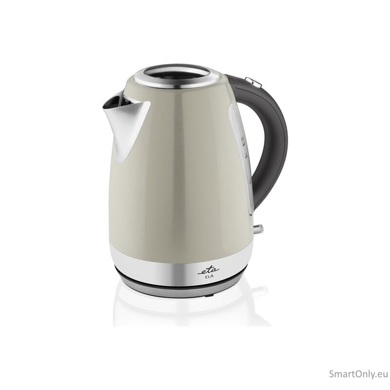 ETA | Kettle | ELA ETA859890070 | Standard | 2100 W | 1.7 L | Stainless steel | 360° rotational base | Cream 5