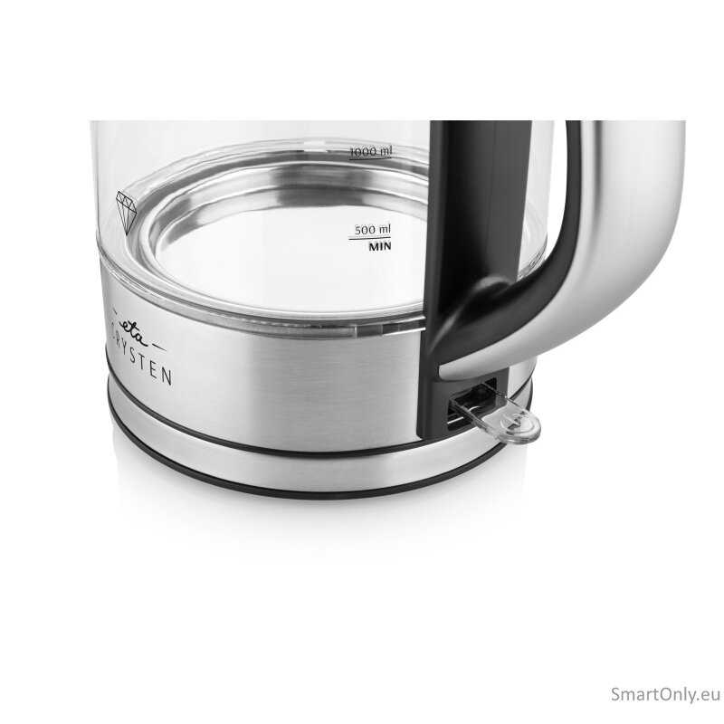 ETA Kettle | ETA415490000 Crysten | Electric | 2100 W | 1.7 L | Glass | 360° rotational base | Glass 3 ETA Kettle | ETA415490000 Crysten | Electric | 2100 W | 1.7 L | Glass | 360° rotational base | Glass 3