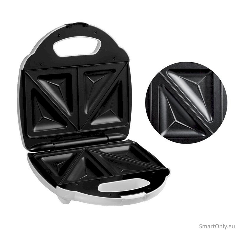 ETA Sandwich maker Pievo ETA015190000 750 W Number of plates 1 Number of pastry 2 White 3 ETA Sandwich maker Pievo ETA015190000 750 W Number of plates 1 Number of pastry 2 White 3