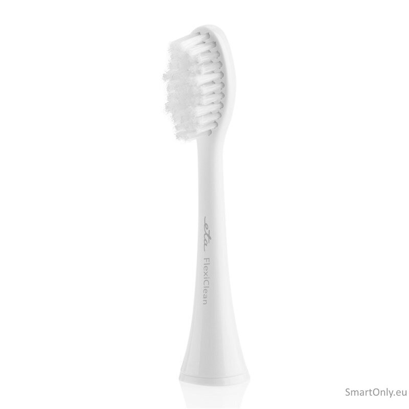 ETA Toothbrush replacement FlexiClean ETA070790100 Heads, For adults, Number of brush heads included 2, White 1 ETA Toothbrush replacement FlexiClean ETA070790100 Heads, For adults, Number of brush heads included 2, White 1