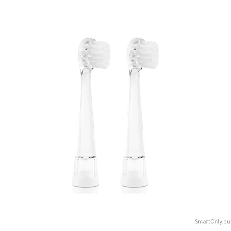 ETA Toothbrush replacement for ETA0710 For kids, Heads, Number of brush heads included 2, White 2 ETA Toothbrush replacement for ETA0710 For kids, Heads, Number of brush heads included 2, White 2