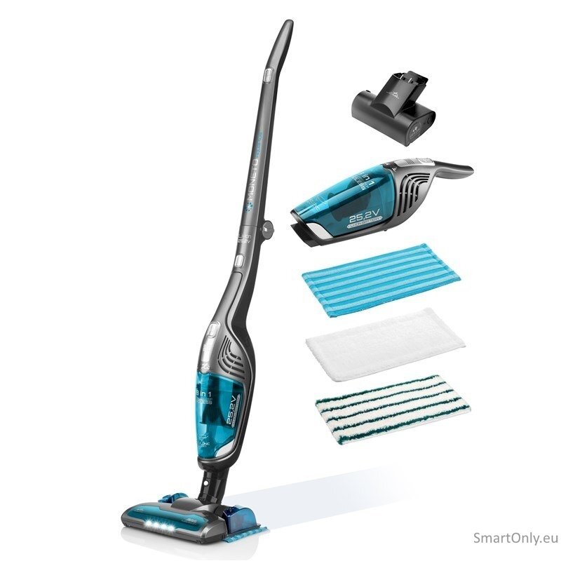 ETA Vacuum Cleaner ETA845390000 Moneto II Aqua Plus Cordless operating Handstick 2in1 Washing function 25.2 V N/A W Operating time (max) 50 min Grey/Blue ETA Vacuum Cleaner ETA845390000 Moneto II Aqua Plus Cordless operating Handstick 2in1 Washing function 25.2 V N/A W Operating time (max) 50 min Grey/Blue