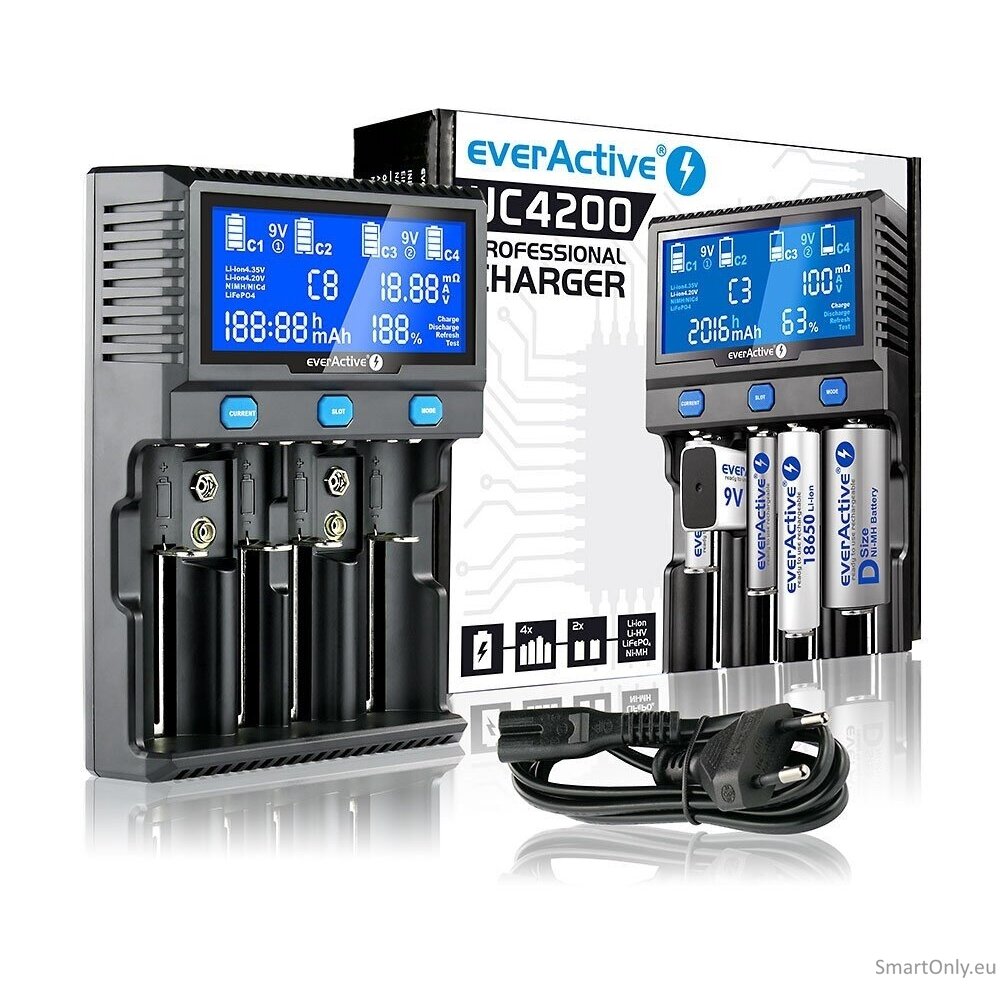 everActive UC-4200 Professional batteries charger