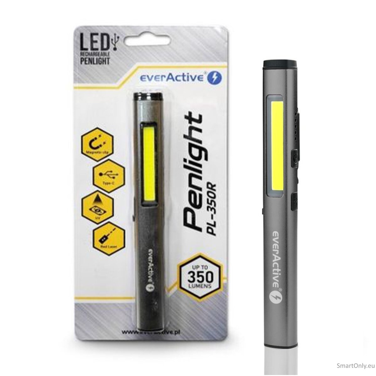 everActive LED Penlight PL-350 žibintuvėlis everActive LED Penlight PL-350 žibintuvėlis