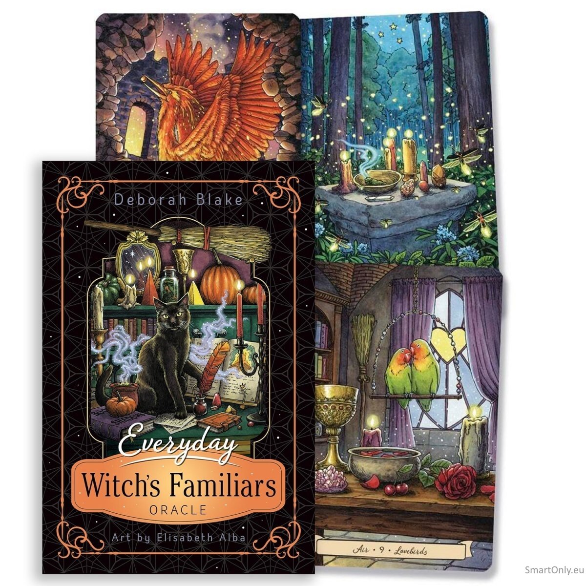 Everyday Witch's Familiars Oracle rinkinys Llewellyn Everyday Witch's Familiars Oracle rinkinys Llewellyn
