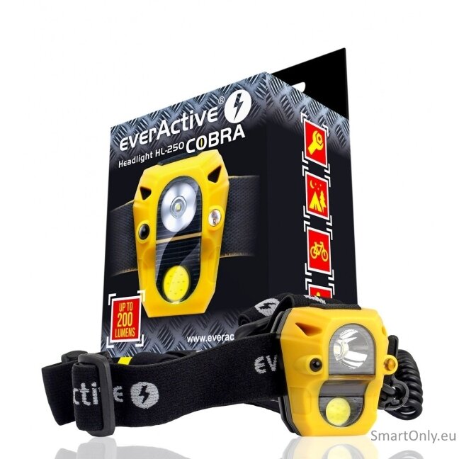 everActive Headlight HL-250 COBRA everActive Headlight HL-250 COBRA