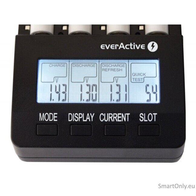 everActive NC-3000 Universal Baterijų įkroviklis 1