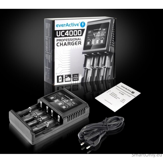 everActive UC-4000 Professional battery charger 7