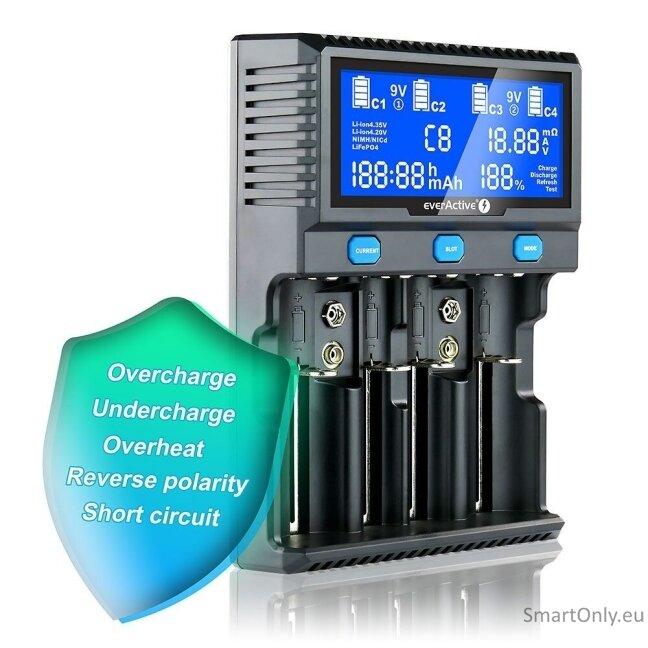 everActive UC-4200 Professional batteries charger 4