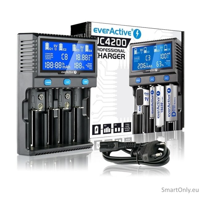 everActive UC-4200 Professional batteries charger