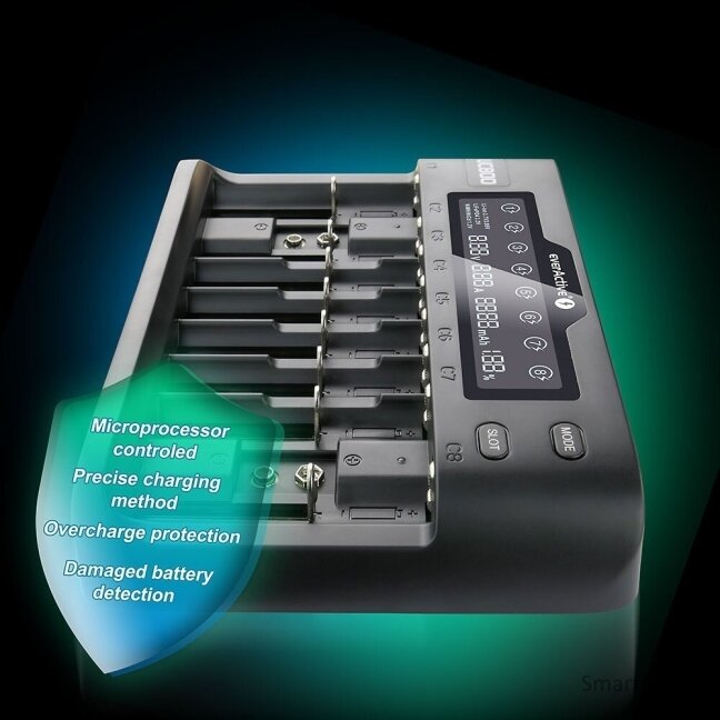 everActive UC-800 Universal battery charger 1 everActive UC-800 Universal battery charger 1