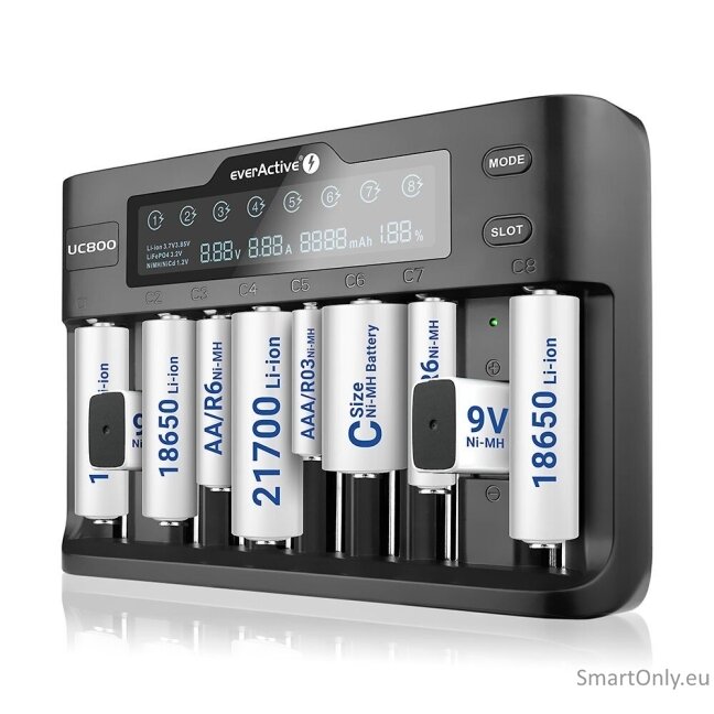 everActive UC-800 Universal battery charger 2