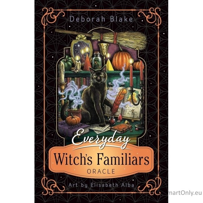 Everyday Witch's Familiars Oracle rinkinys Llewellyn 1 Everyday Witch's Familiars Oracle rinkinys Llewellyn 1