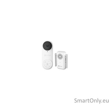EZVIZ CSDB25MP Battery-powered Video Doorbell Kit | EZVIZ | CSDB25MP Battery-powered Video Doorbell Kit | Wi-Fi EZVIZ CSDB25MP Battery-powered Video Doorbell Kit | EZVIZ | CSDB25MP Battery-powered Video Doorbell Kit | Wi-Fi