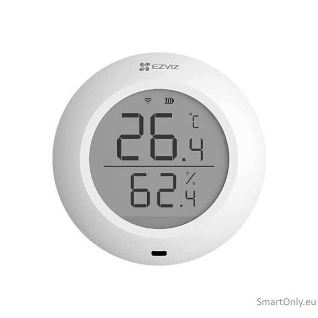 EZVIZ Temperature and Humidity Sensor, White | CST51C 3 EZVIZ Temperature and Humidity Sensor, White | CST51C 3