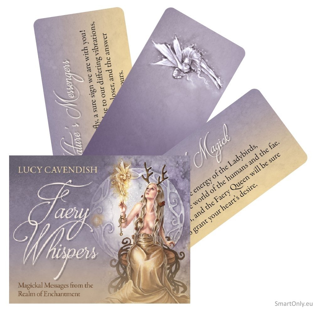 Faery Whispers Oracle kortos Blue Angel Faery Whispers Oracle kortos Blue Angel
