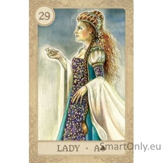Fairy Tale Lenormand skardinėje dėžutėje US Games Systems 9 Fairy Tale Lenormand skardinėje dėžutėje US Games Systems 9