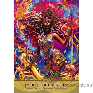 Faces of Oshun Orakulo kortos Hay House
