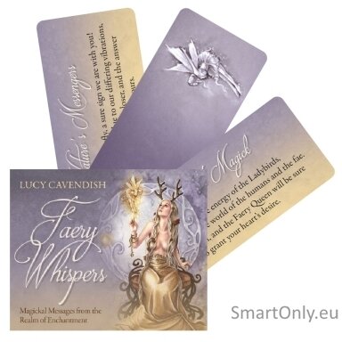 Faery Whispers Oracle kortos Blue Angel